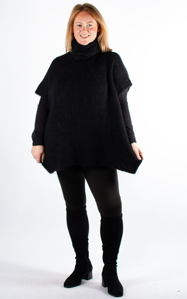 Diane High Neck | Black