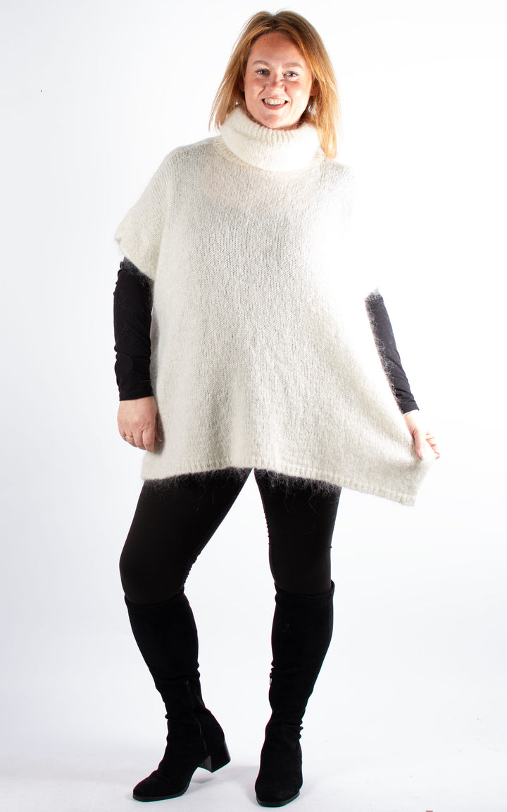 Diane High Neck | Winter White