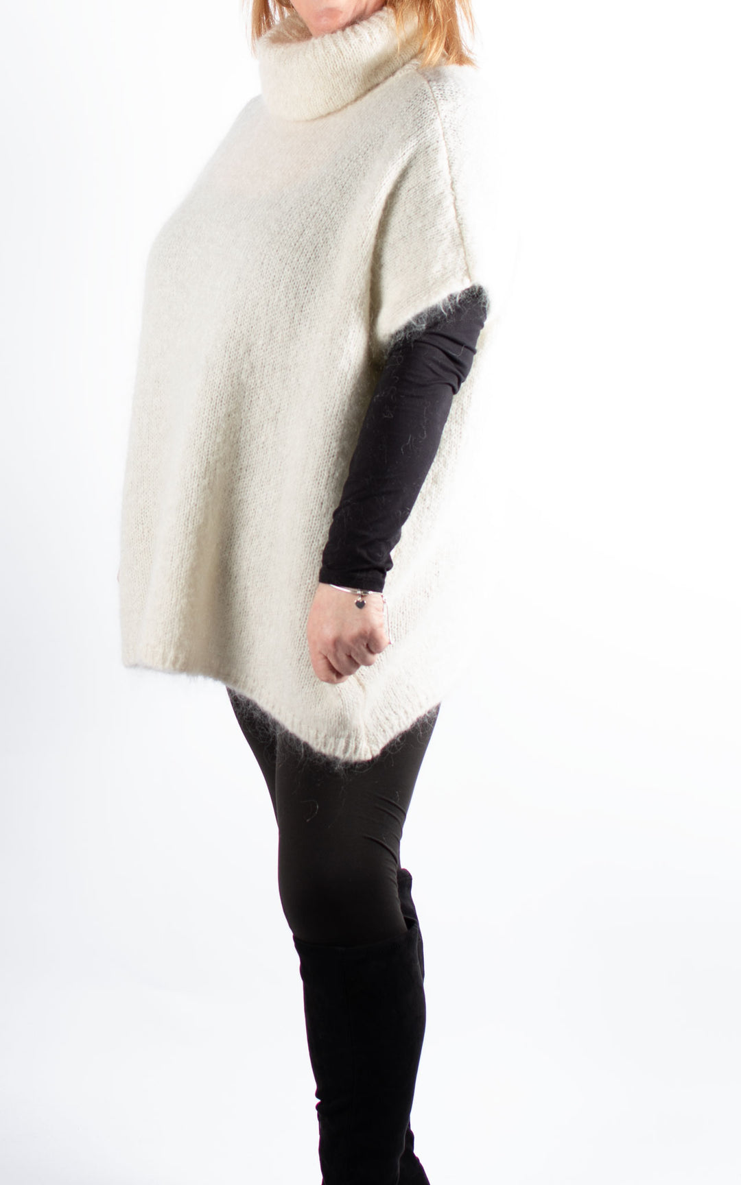 Diane High Neck | Winter White