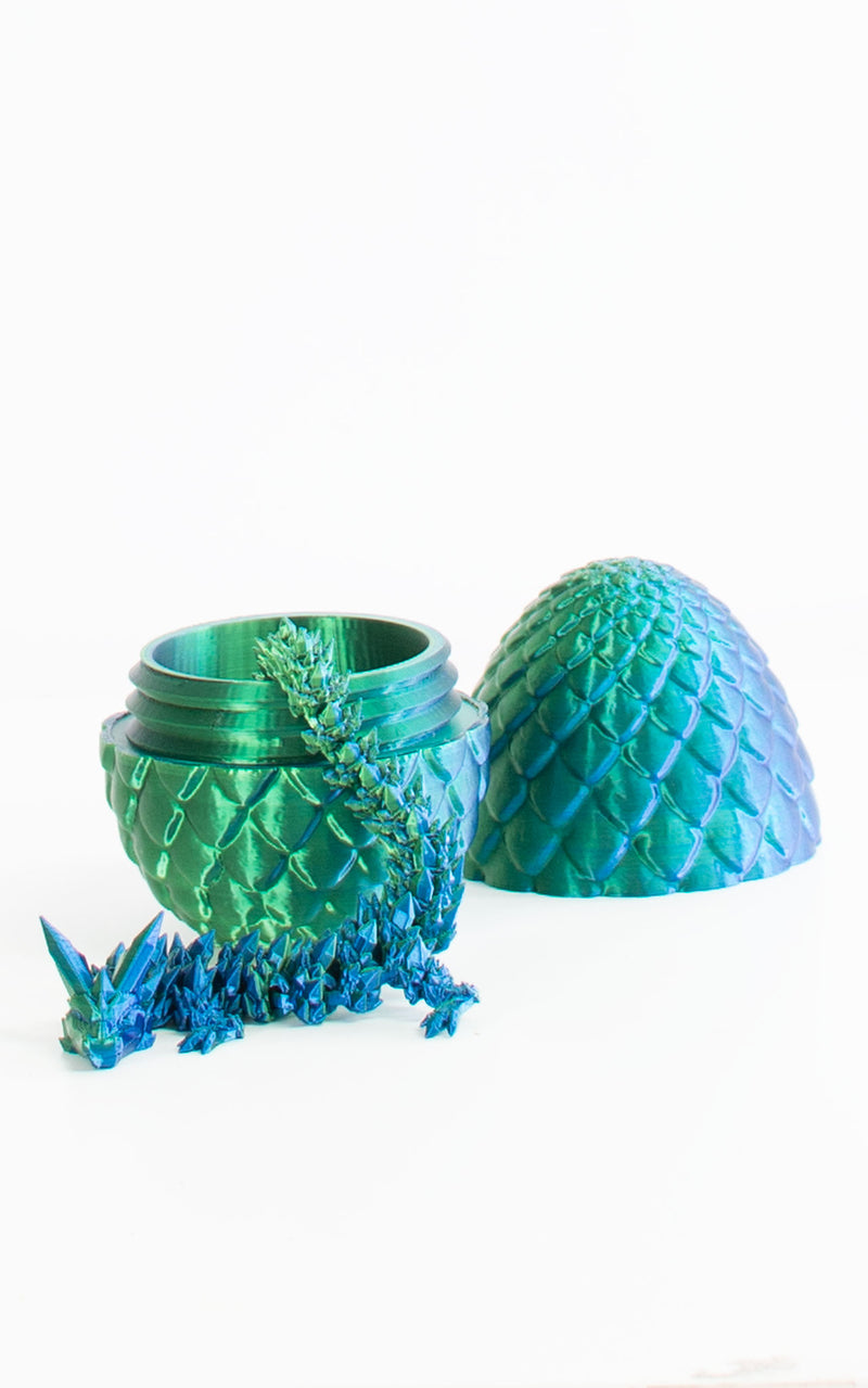 Dragon Egg | Green & Blue