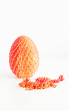 Dragon Egg | Pink & Orange