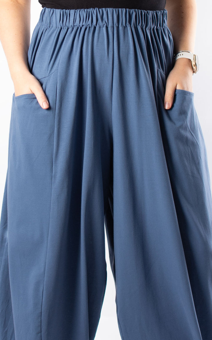 Ebony Wide Leg Trousers | Denim