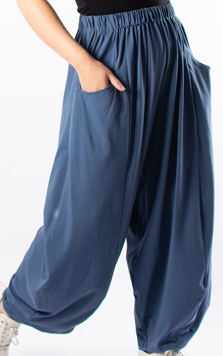 Ebony Wide Leg Trousers | Denim