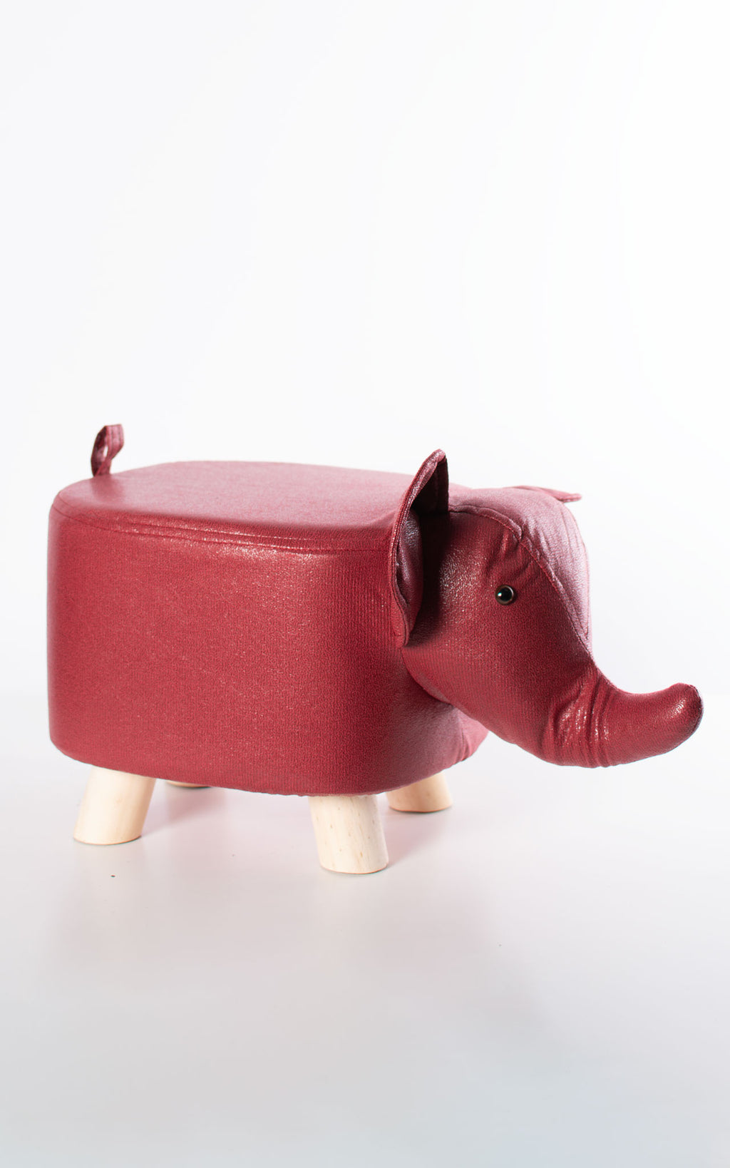 Elephant Footstool | Red