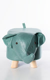 Elephant Footstool | Teal