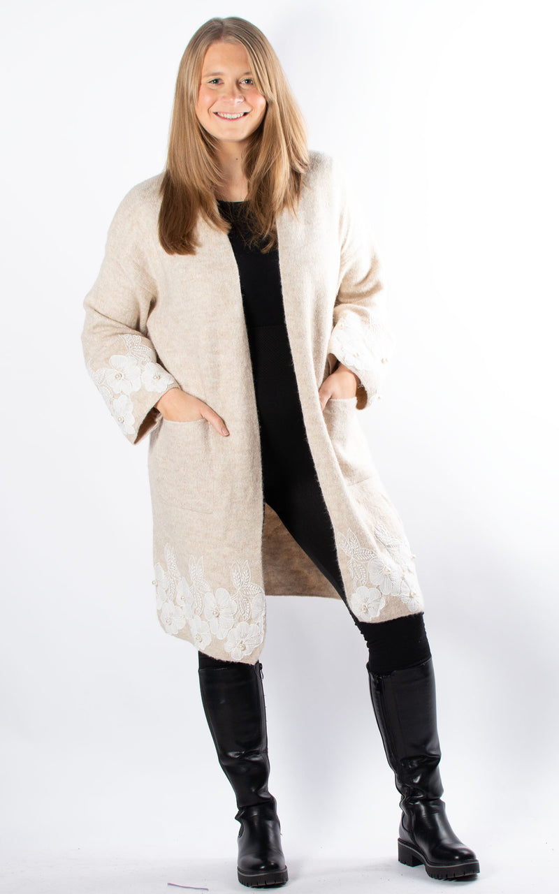 Ella Cardigan | Beige