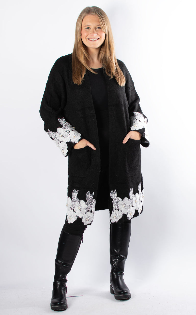 Ella Cardigan | Black