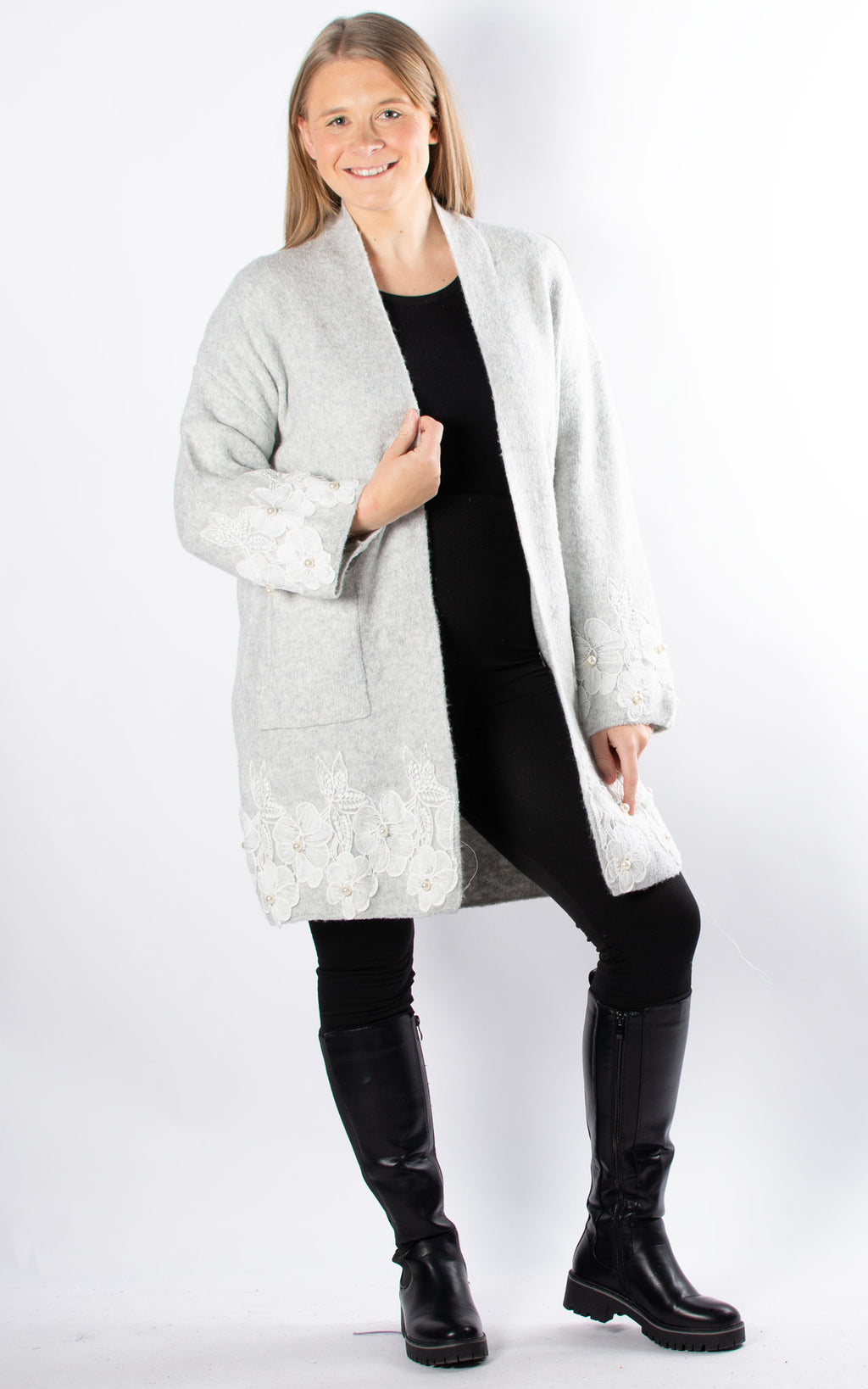 Ella Cardigan | Grey