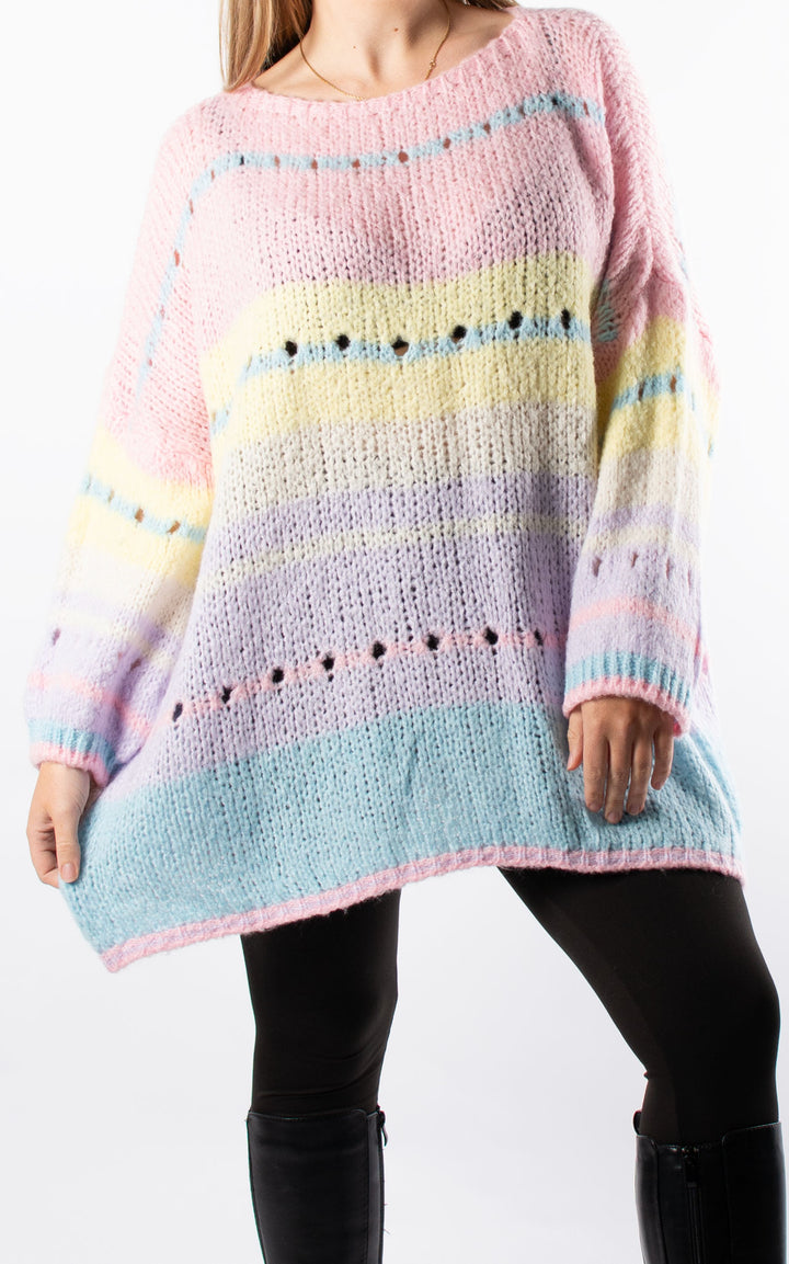 Elsa Chunky Knit | Pink
