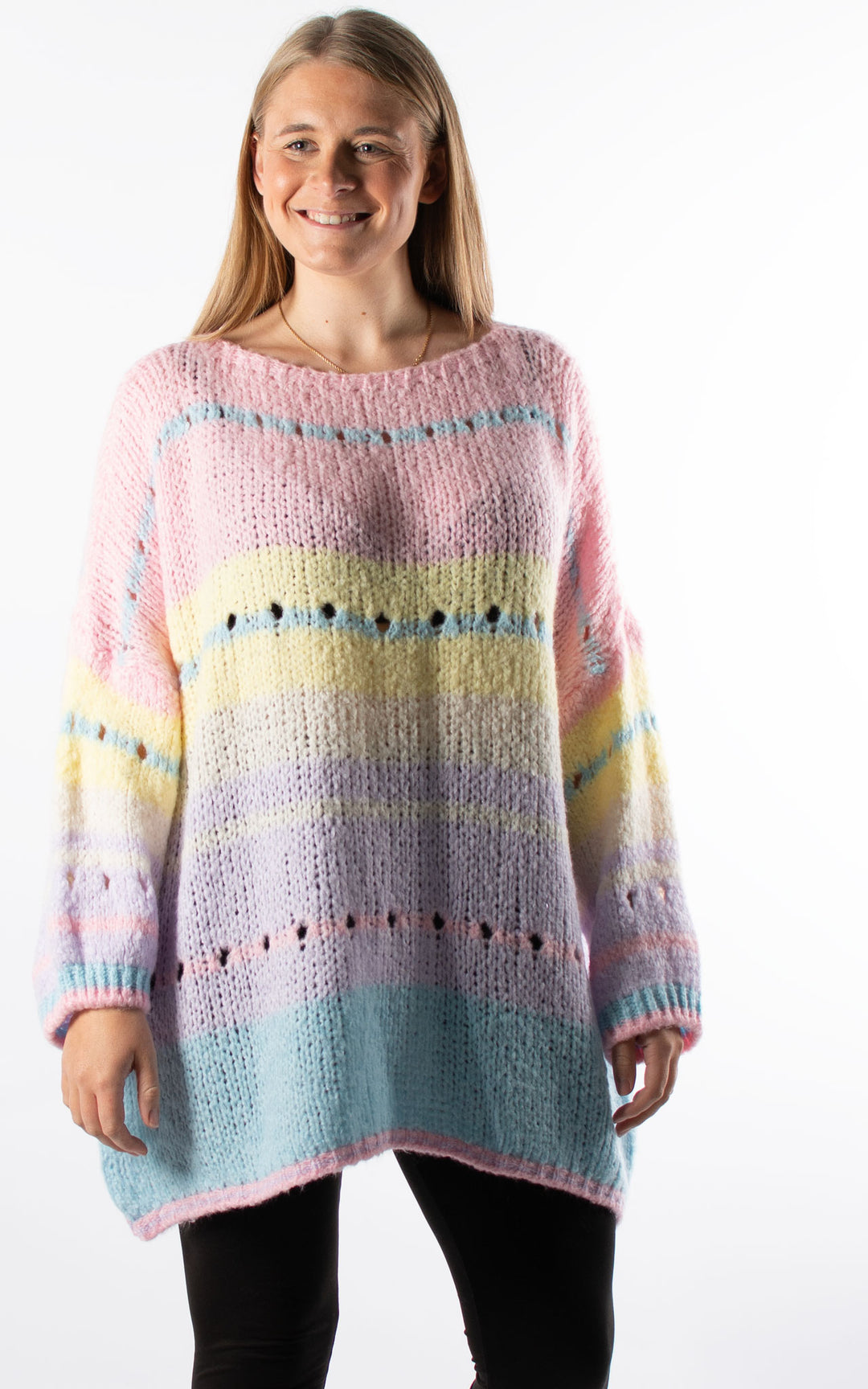 Elsa Chunky Knit | Pink