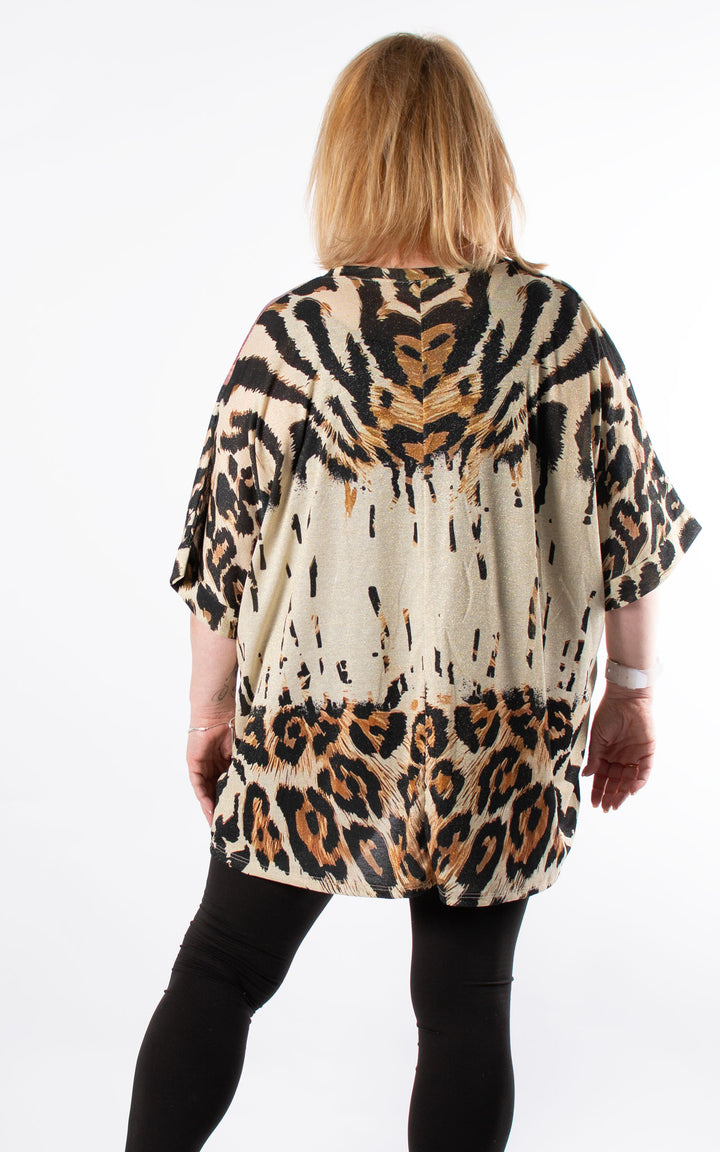 Emily Sparkle Top | Leopard & Tulip
