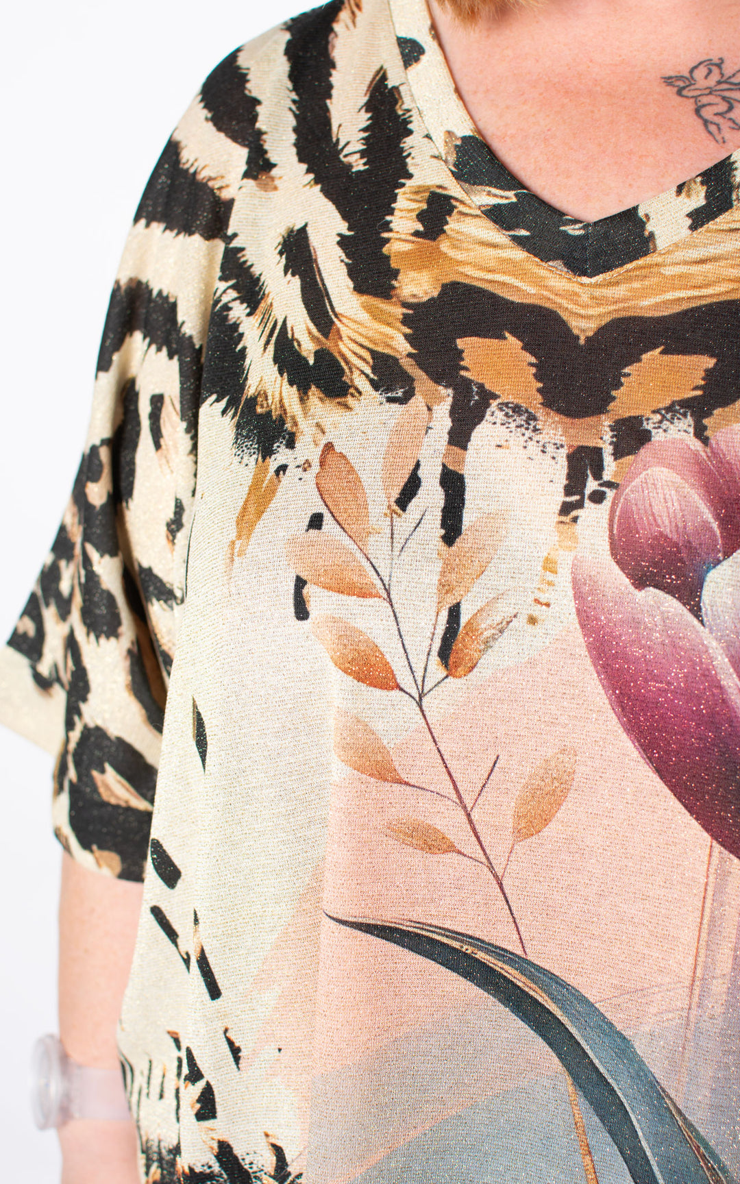 Emily Sparkle Top | Leopard & Tulip