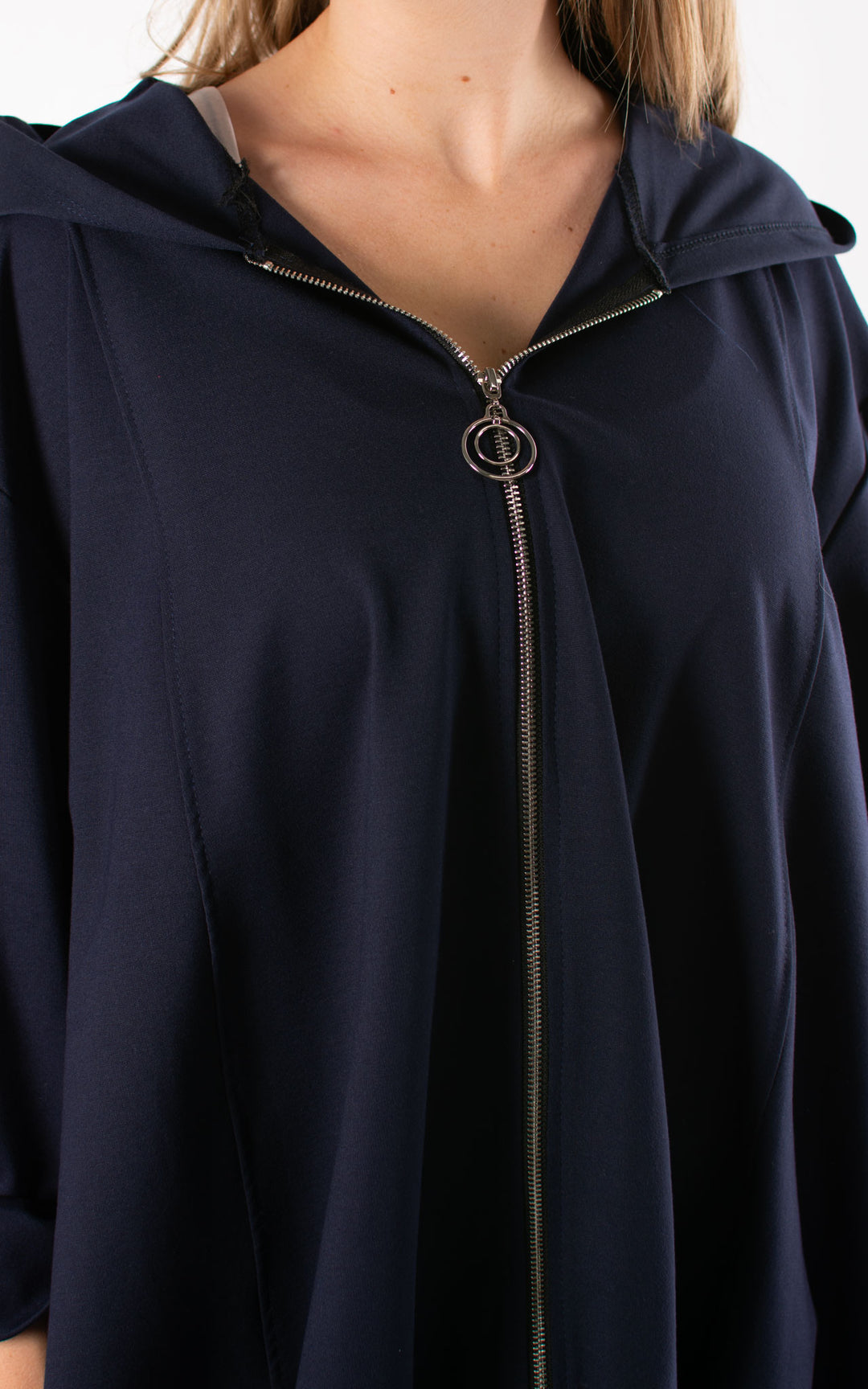 Emma Jacket | Long | Navy