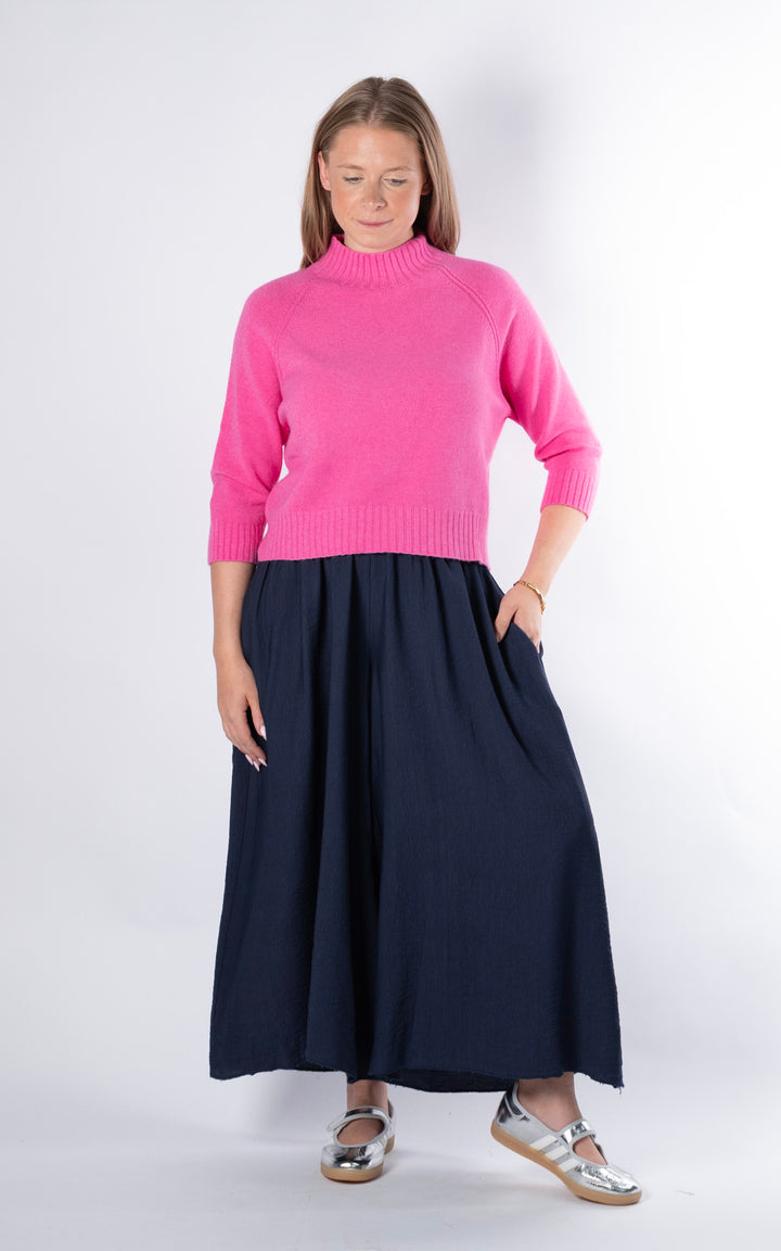 Erica Crop Jumper | Pink