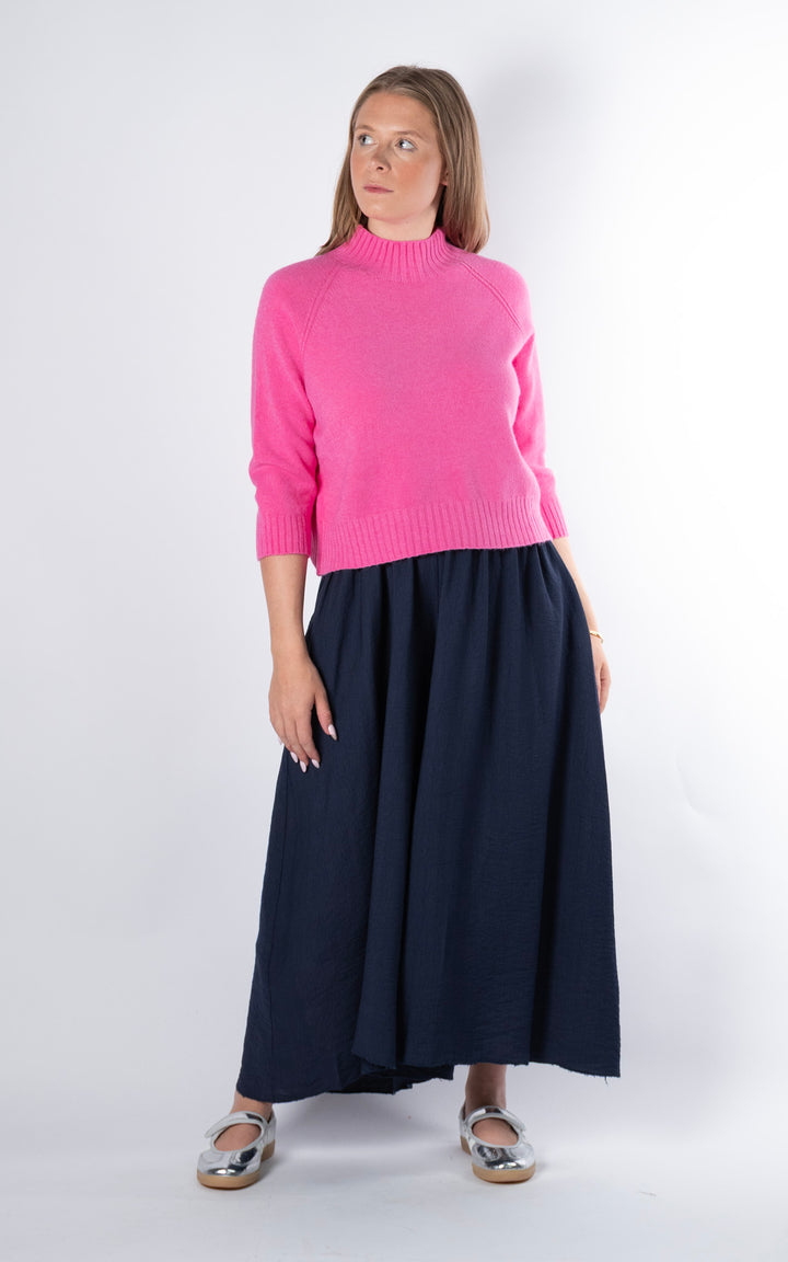 Erica Crop Jumper | Pink