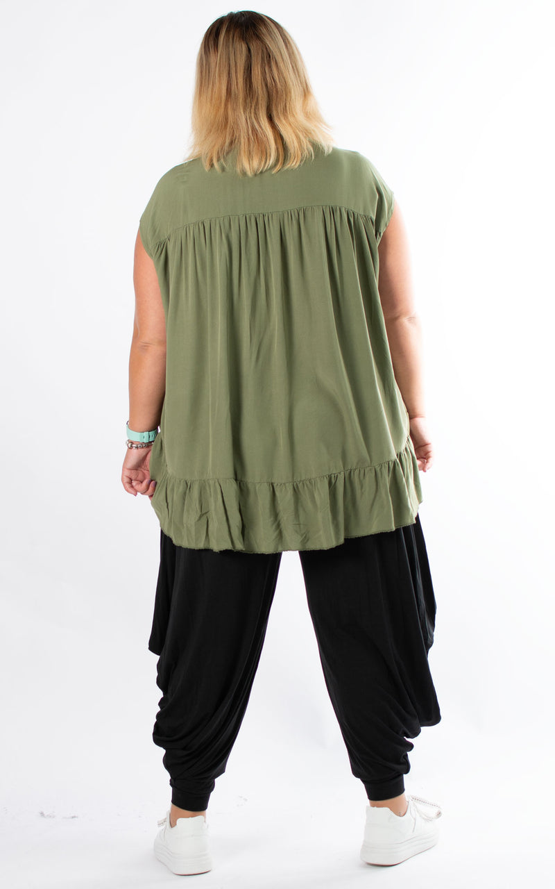 Estee Top | Khaki