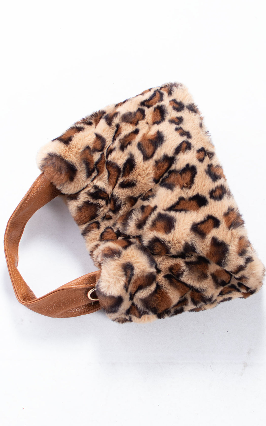 Faux Fur Bag | Small | Leopard