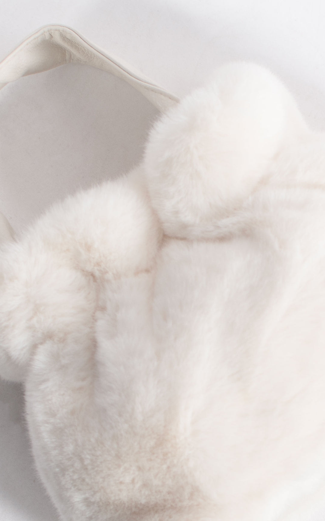 Faux Fur Bag | Small | Winter White