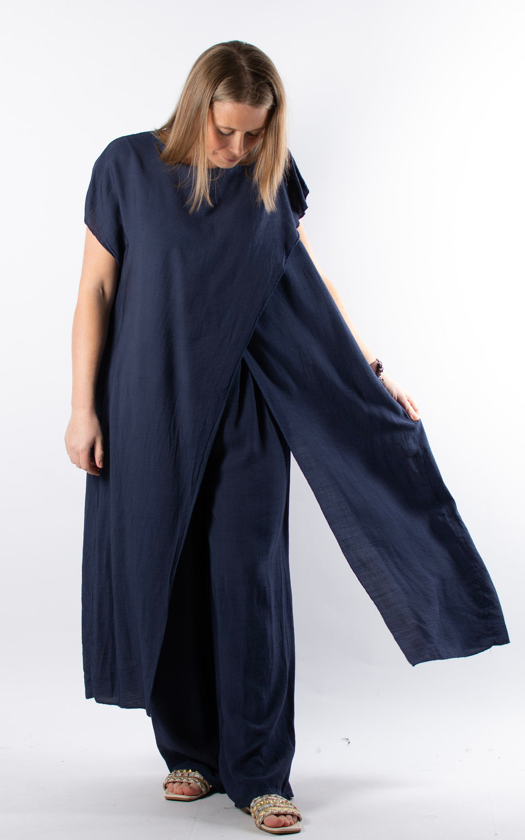 Fern Crossover Set | Navy