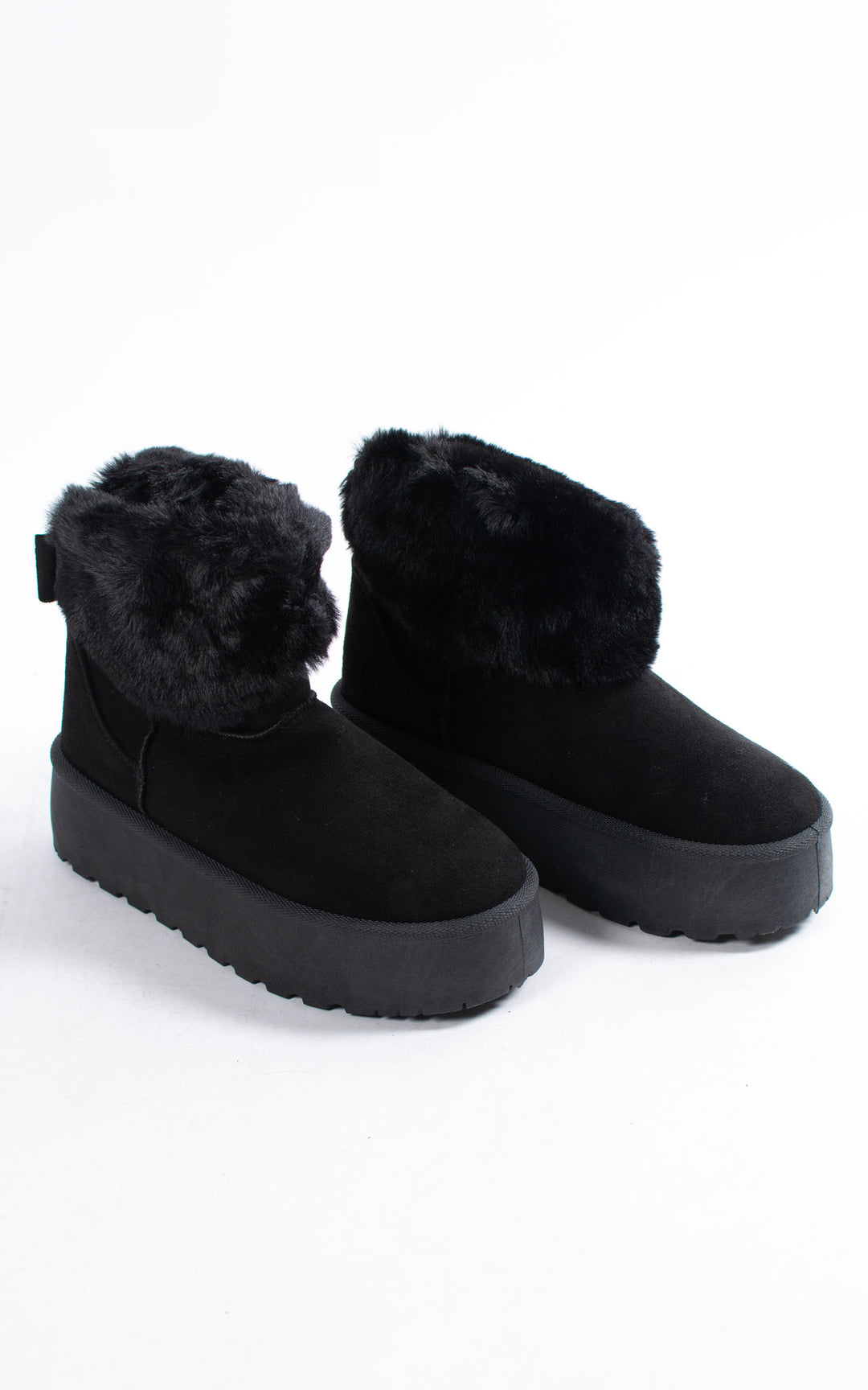 Fifi Fur Boots | Black