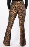 Flared Leggings | Leopard