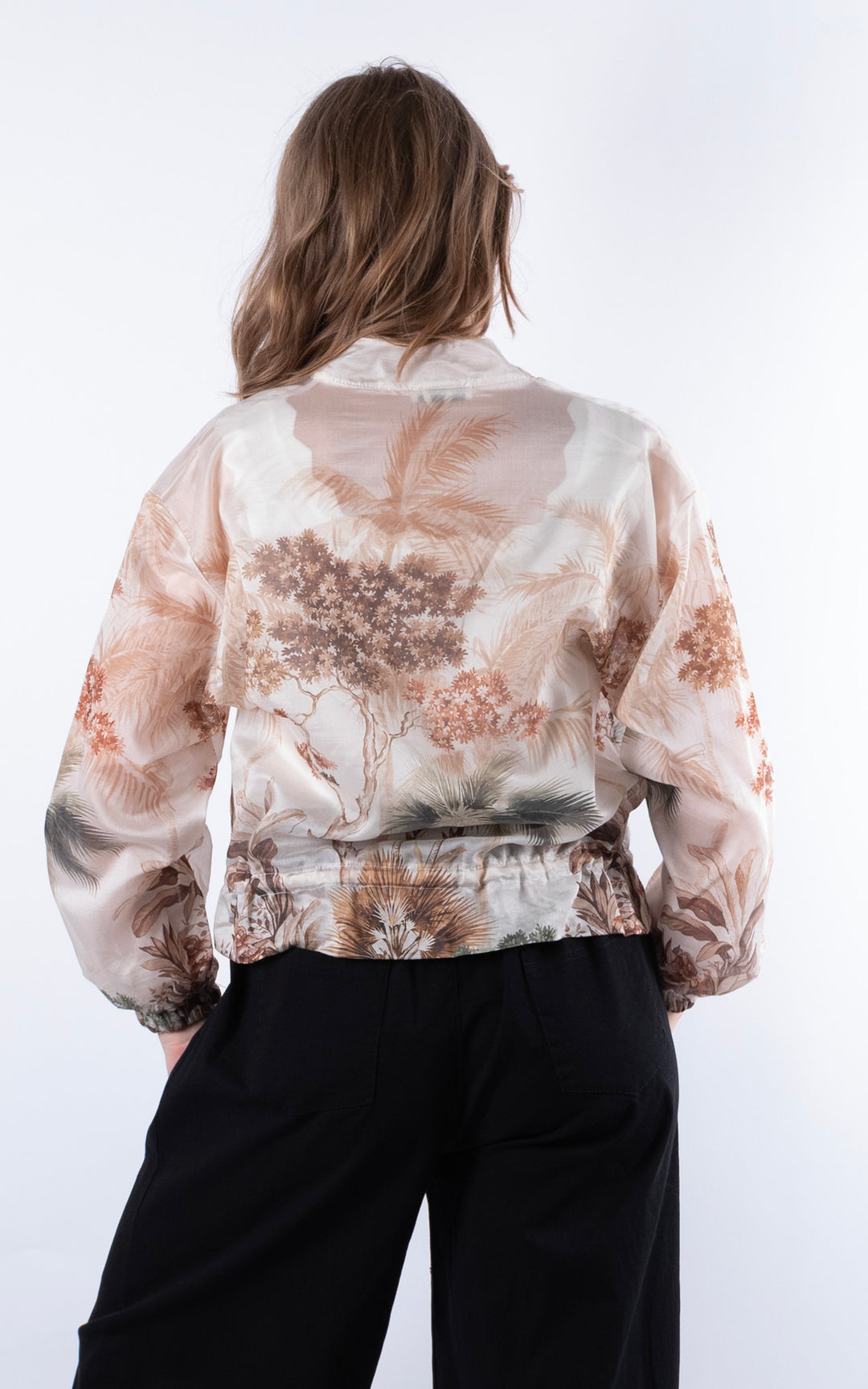 Floral Jacket | Beige