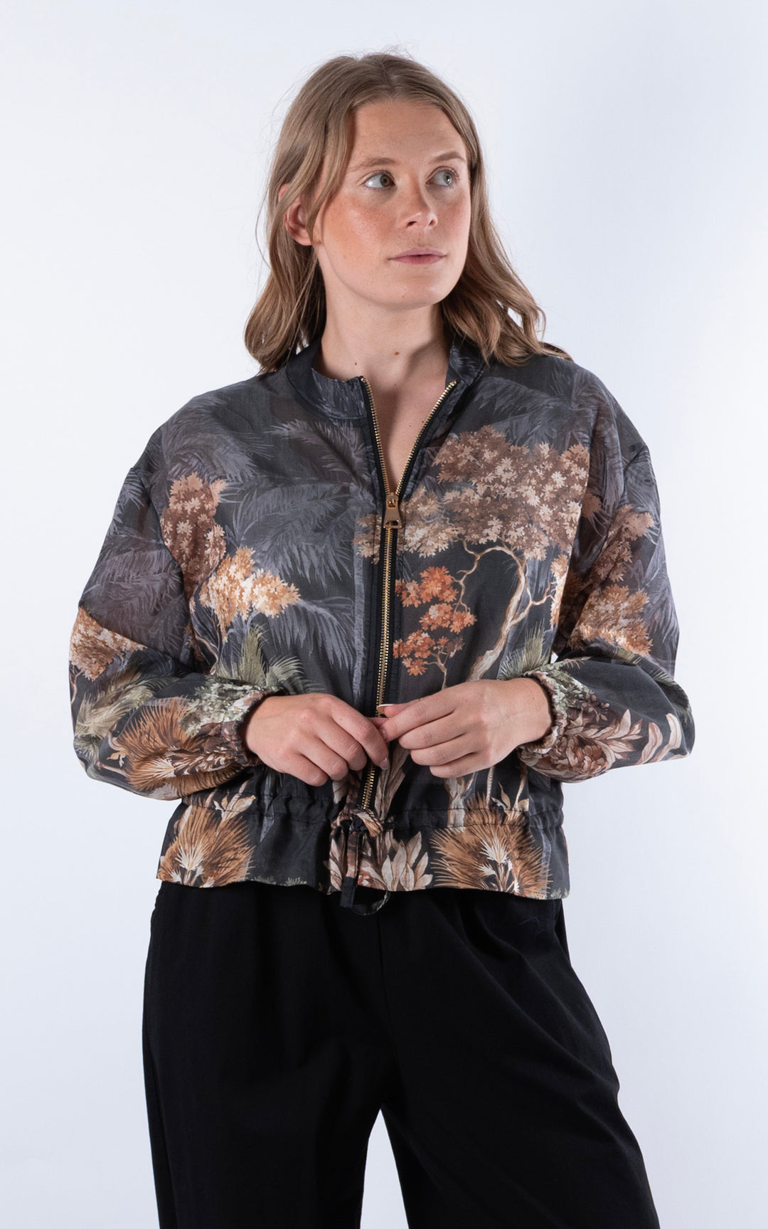 Floral Jacket | Black