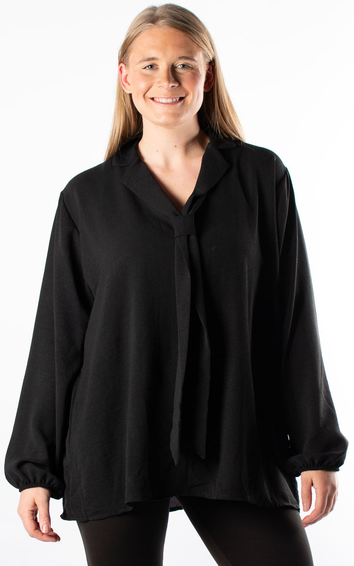 Frankie Tie Top | Black