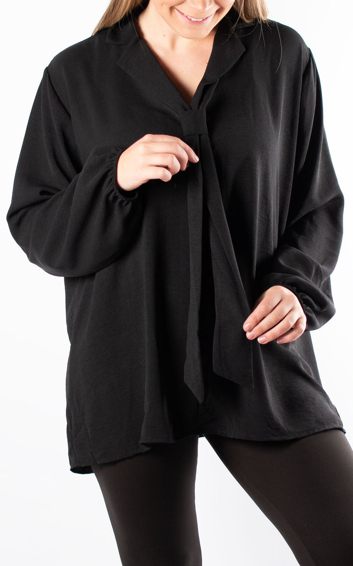 Frankie Tie Top | Black