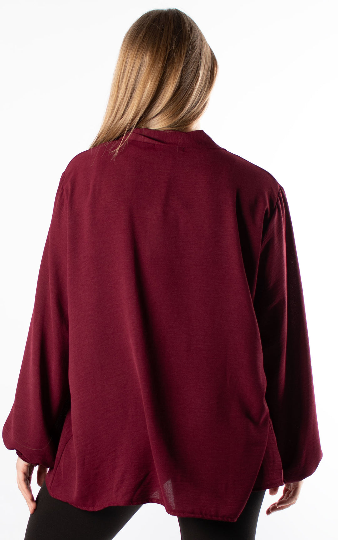 Frankie Tie Top | Burgundy