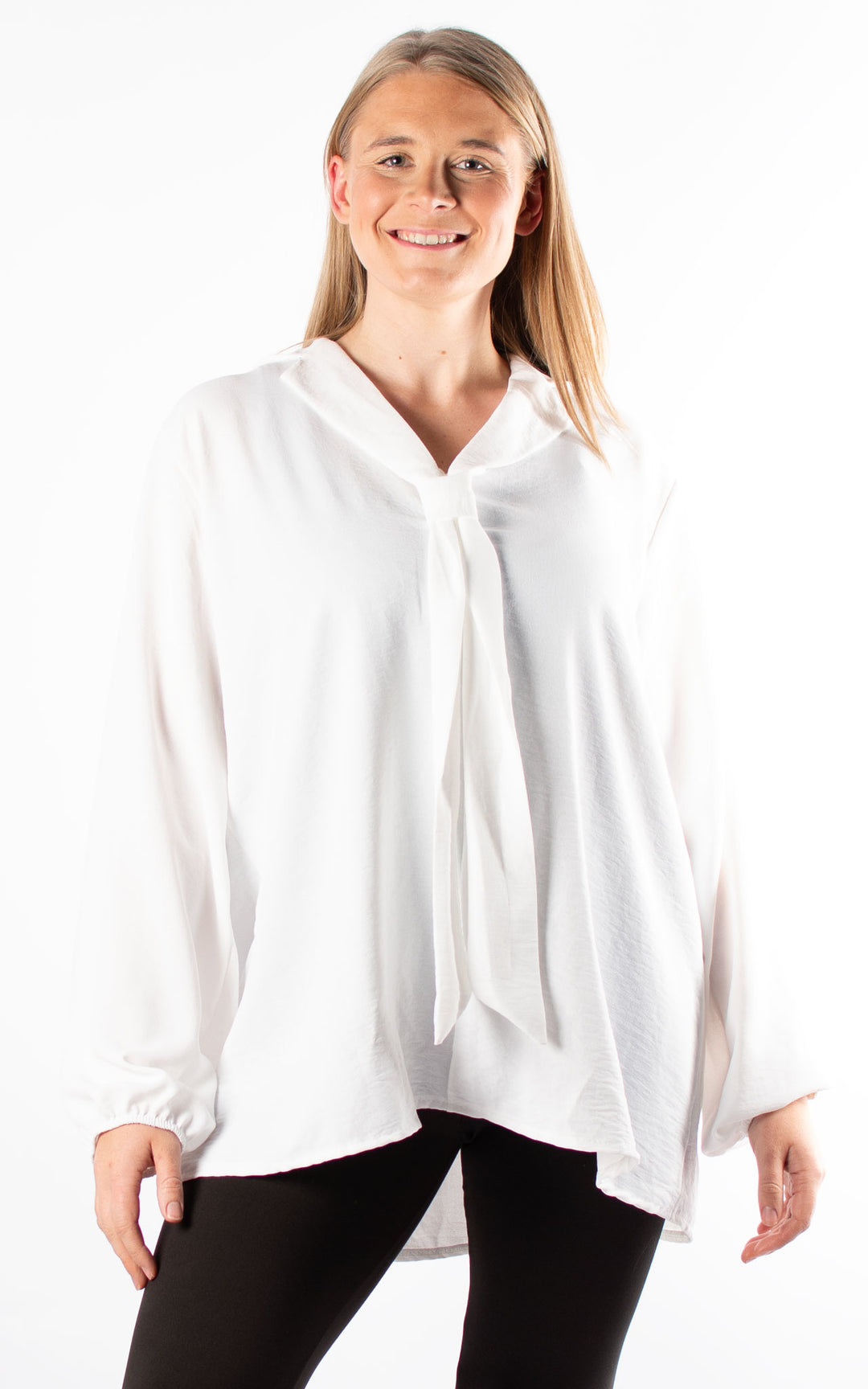 Frankie Tie Top | White
