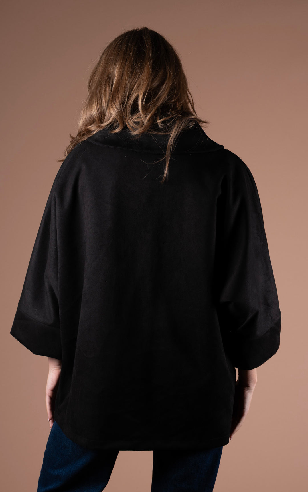 Freya Cocoon Jacket | Black