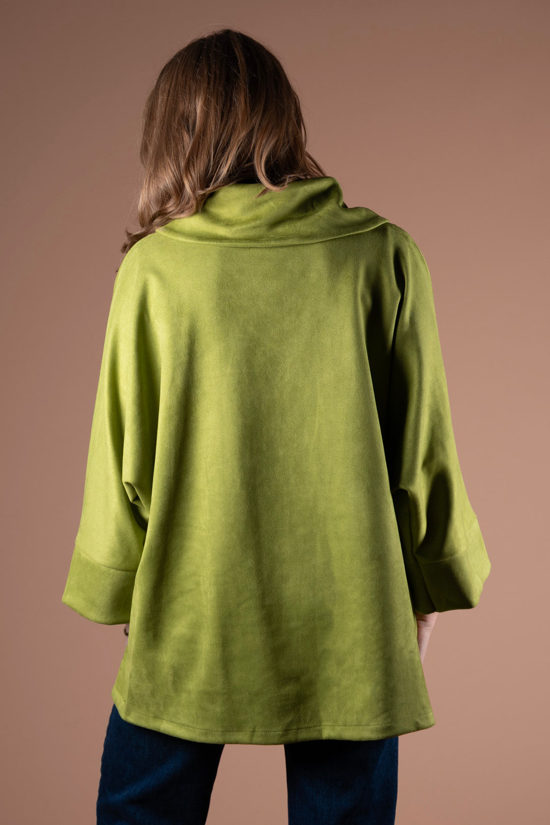 Freya Cocoon Jacket | Lime