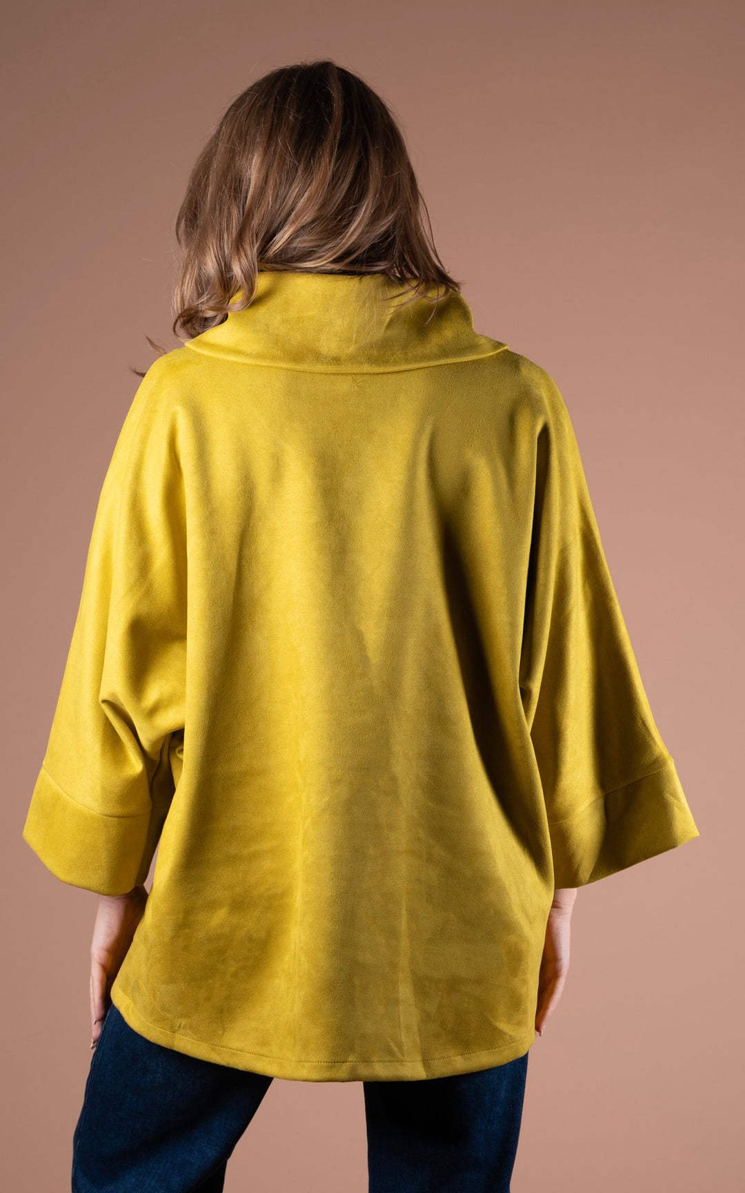 Freya Cocoon Jacket | Mustard