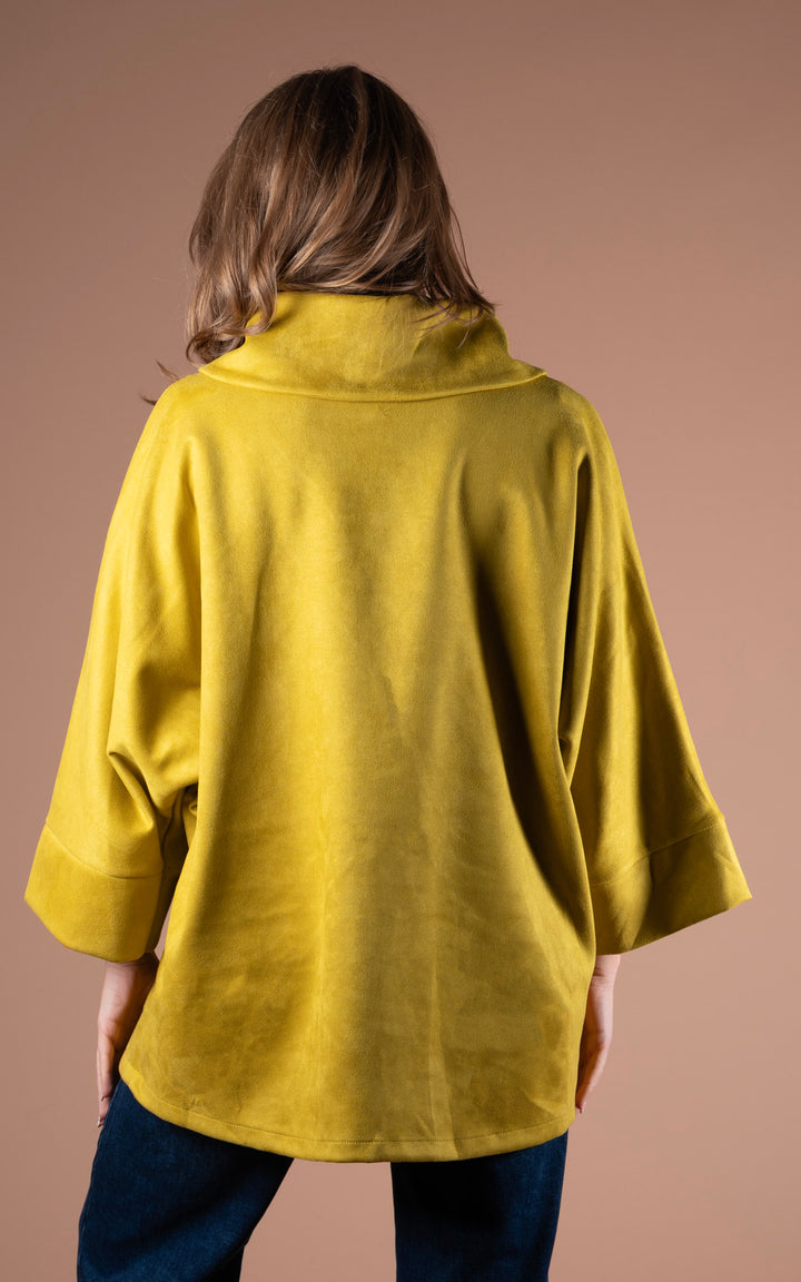 Freya Cocoon Jacket | Mustard