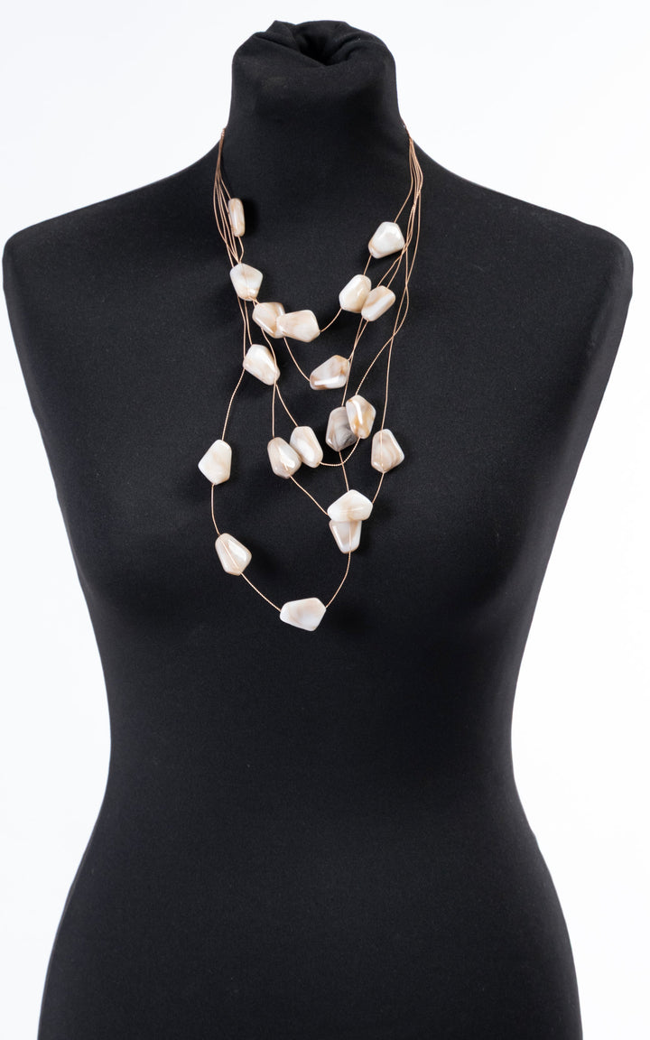 Freya Necklace | Ivory