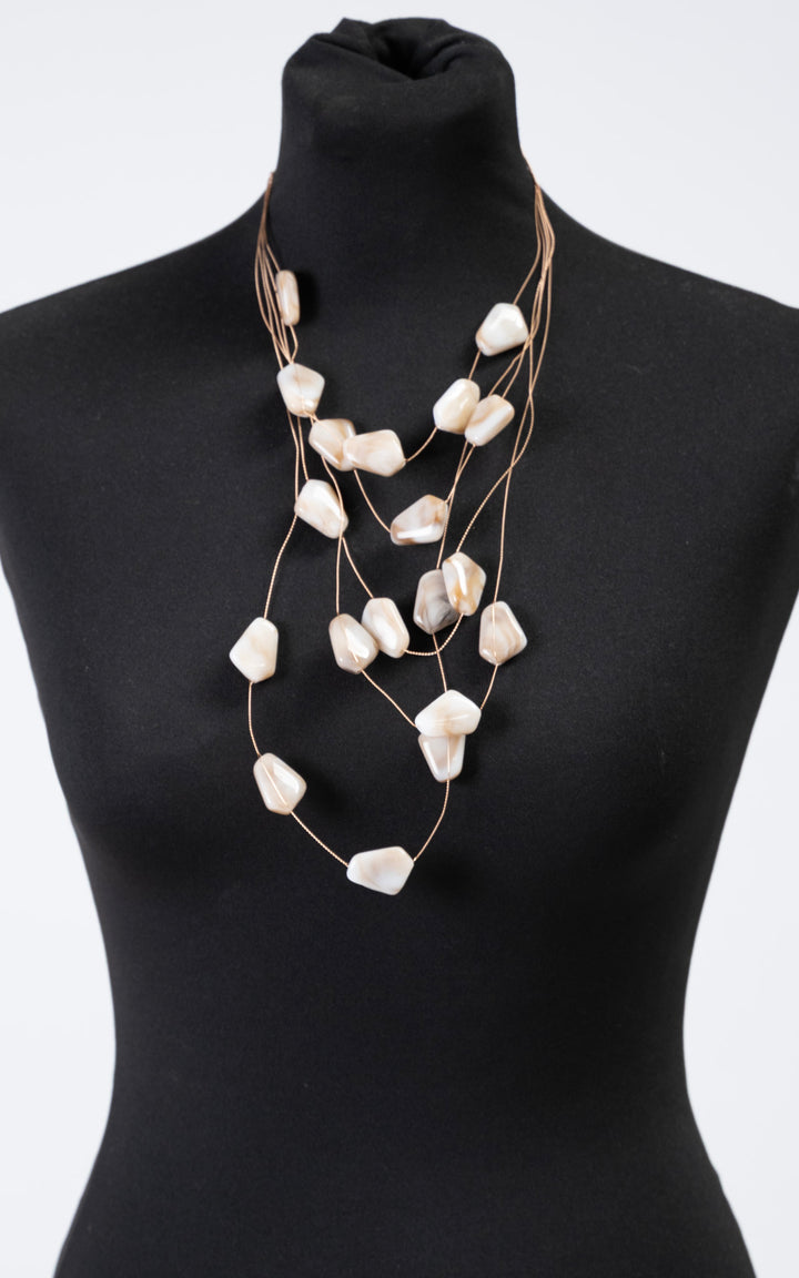 Freya Necklace | Ivory