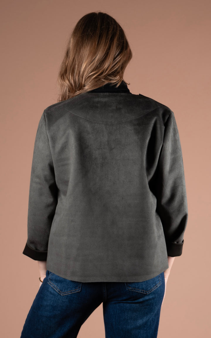 Freya Open Jacket | Khaki