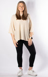 Gillian Thin Knit | Beige