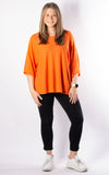 Gillian Thin Knit | Orange