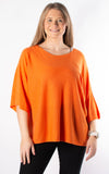 Gillian Thin Knit | Orange