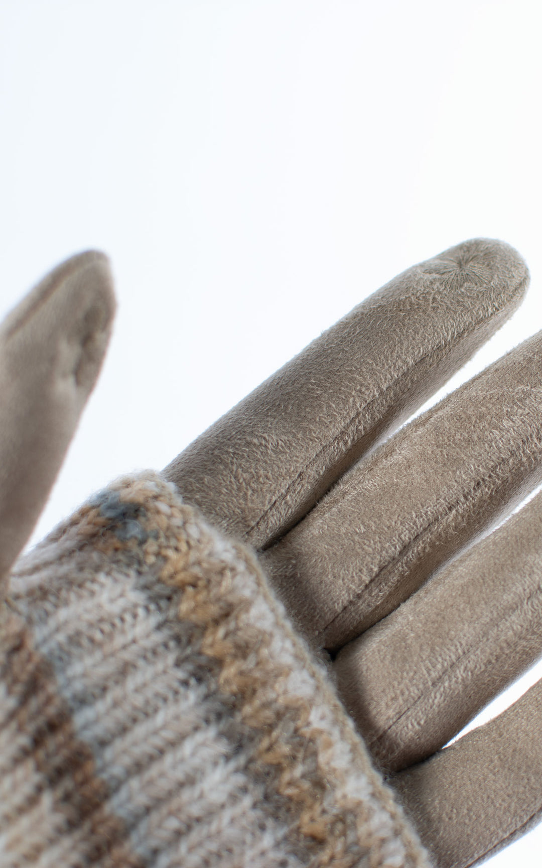 Gloves | 3-in-1 | Stripes | Beige