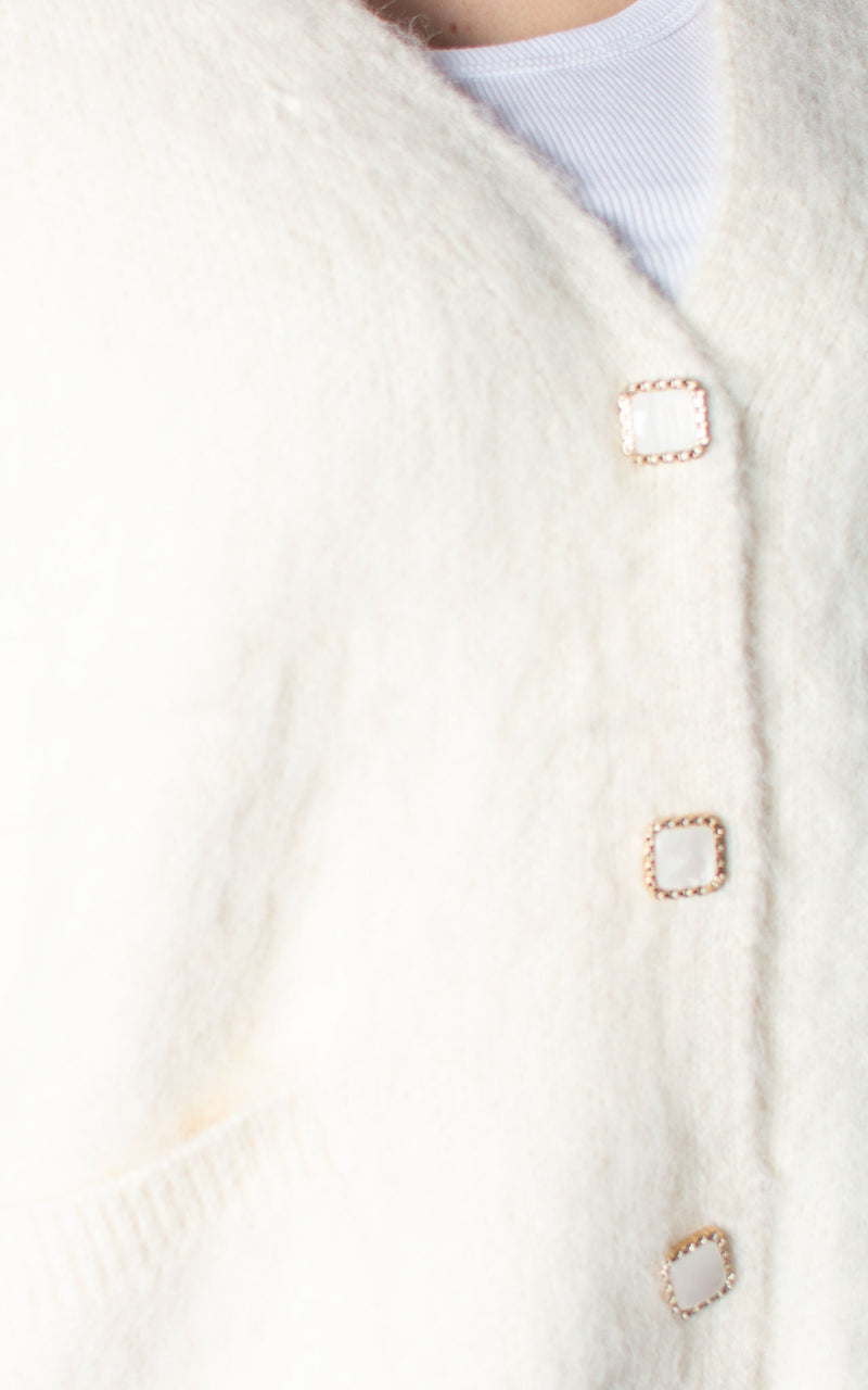 Greta Cardigan | Cream