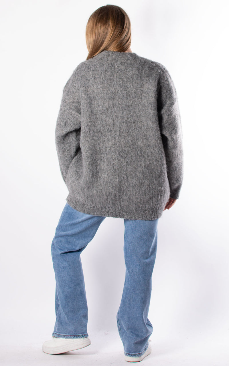 Greta Cardigan | Grey