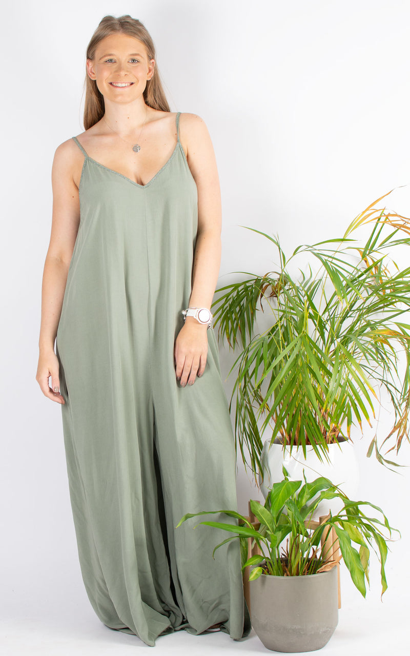 Hana Jumpsuit | Khaki