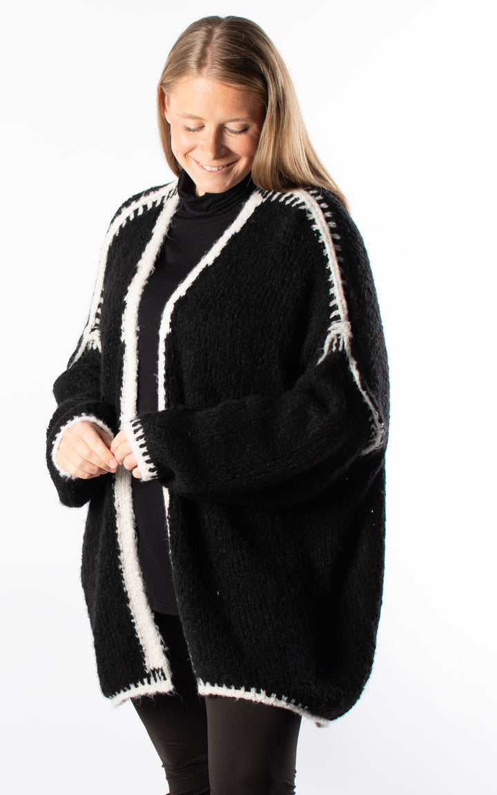 Harper Cardigan | Black