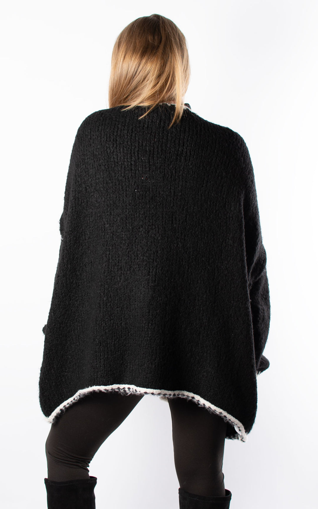 Harper Cardigan | Black