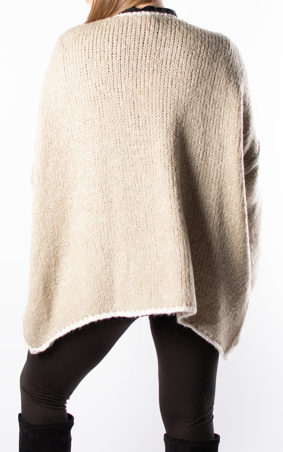 Harper Cardigan | Taupe