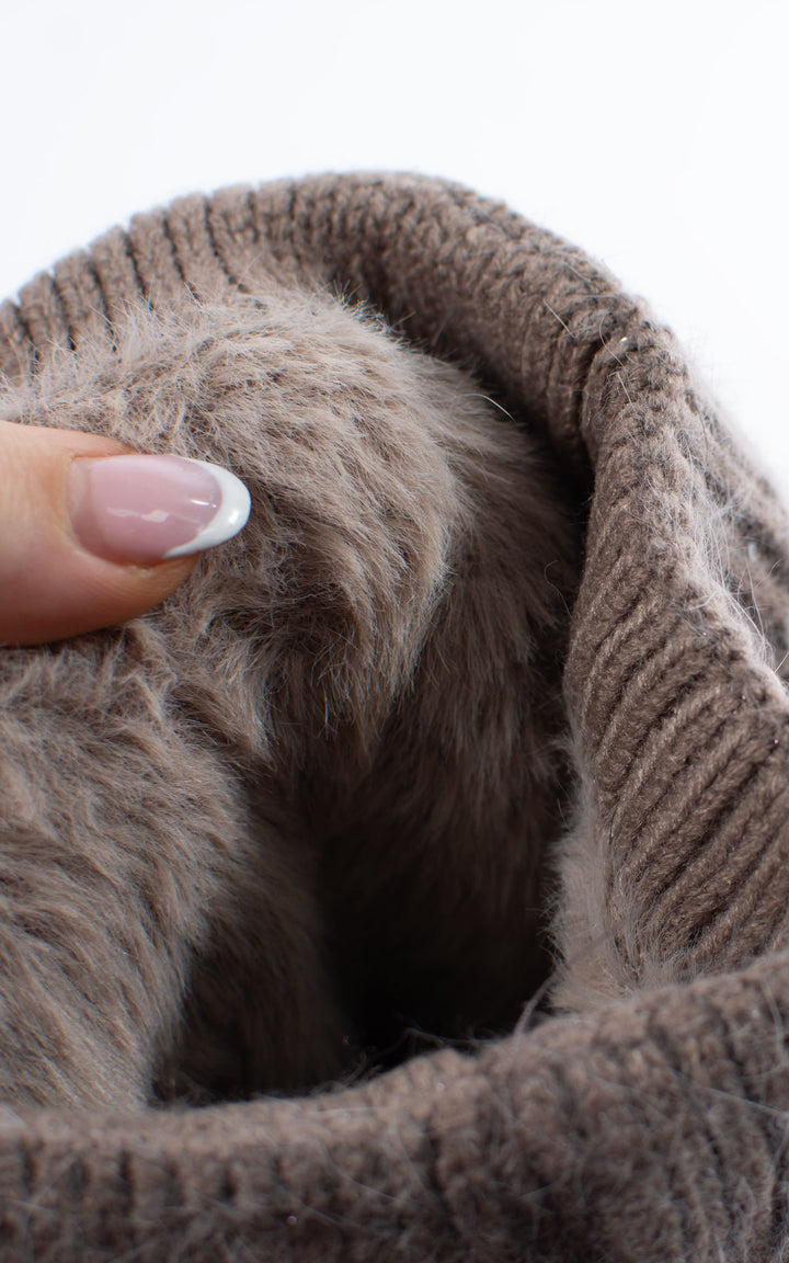 Hat | Cable Knit | Beige