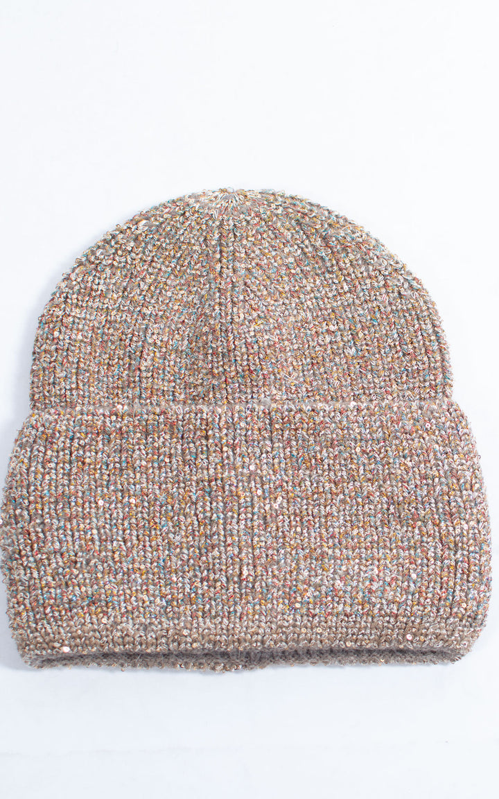 Hat | Sparkle Beanie | Chocolate